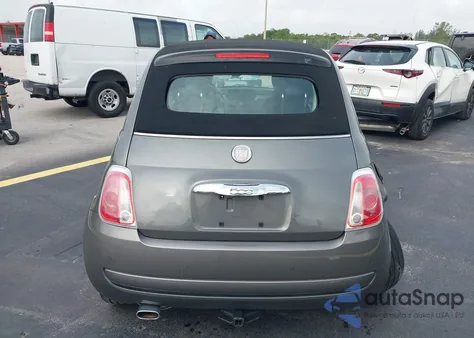 2012 Fiat 500C Pop from USA, damaged, VIN 3C3CFFDR8CT385827